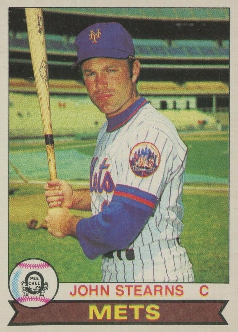 1979 O-Pee-Chee John Stearns #280 Baseball Card