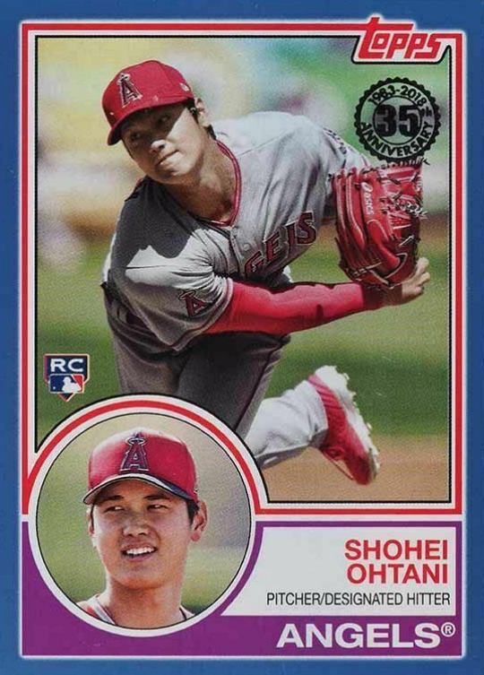 2018 Topps Update 1983 Topps Baseball Shohei Ohtani #83-2 Baseball Card