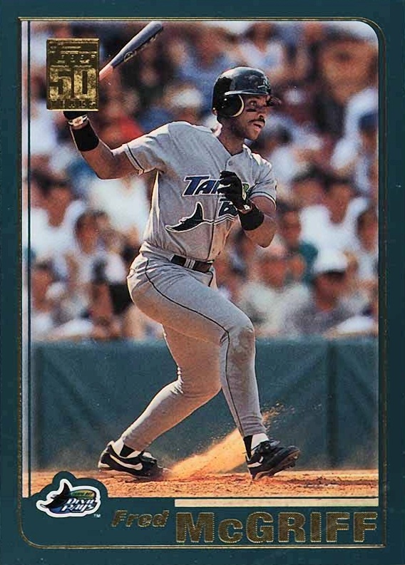 2001 Topps Fred McGriff #110 Baseball Card