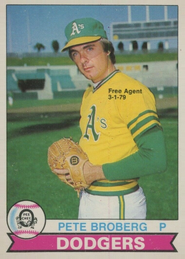 1979 O-Pee-Chee Pete Broberg #301 Baseball Card