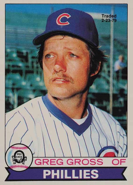 1979 O-Pee-Chee Greg Gross #302 Baseball Card