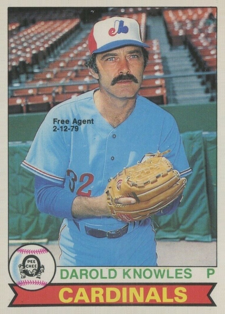 1979 O-Pee-Chee Darold Knowles #303 Baseball Card
