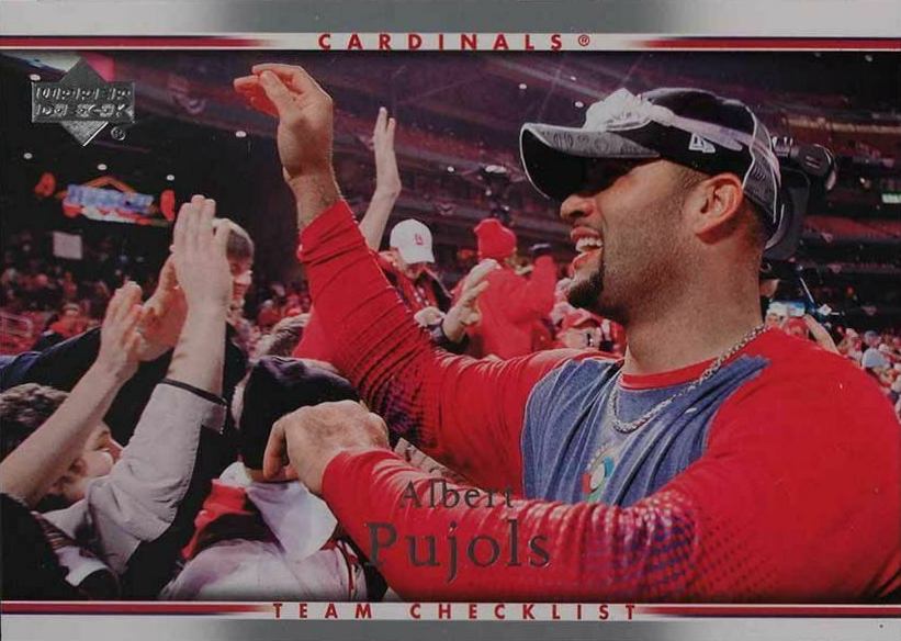2007 Upper Deck Albert Pujols #499 Baseball Card