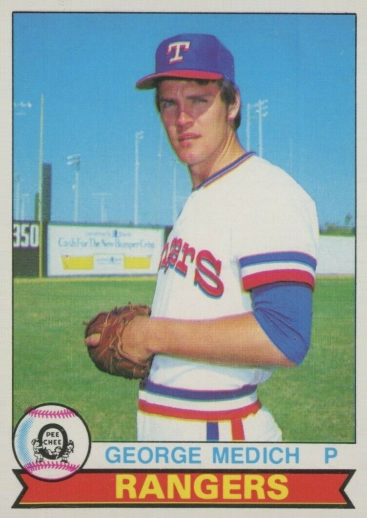 1979 O-Pee-Chee George Medich #347 Baseball Card