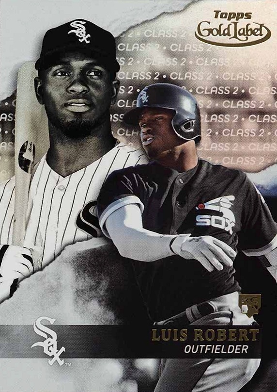 2020 Topps Gold Label  Luis Robert #79 Baseball Card