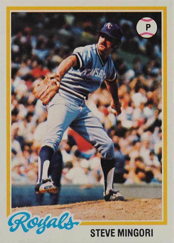 1978 Topps Steve Mingori #696 Baseball Card