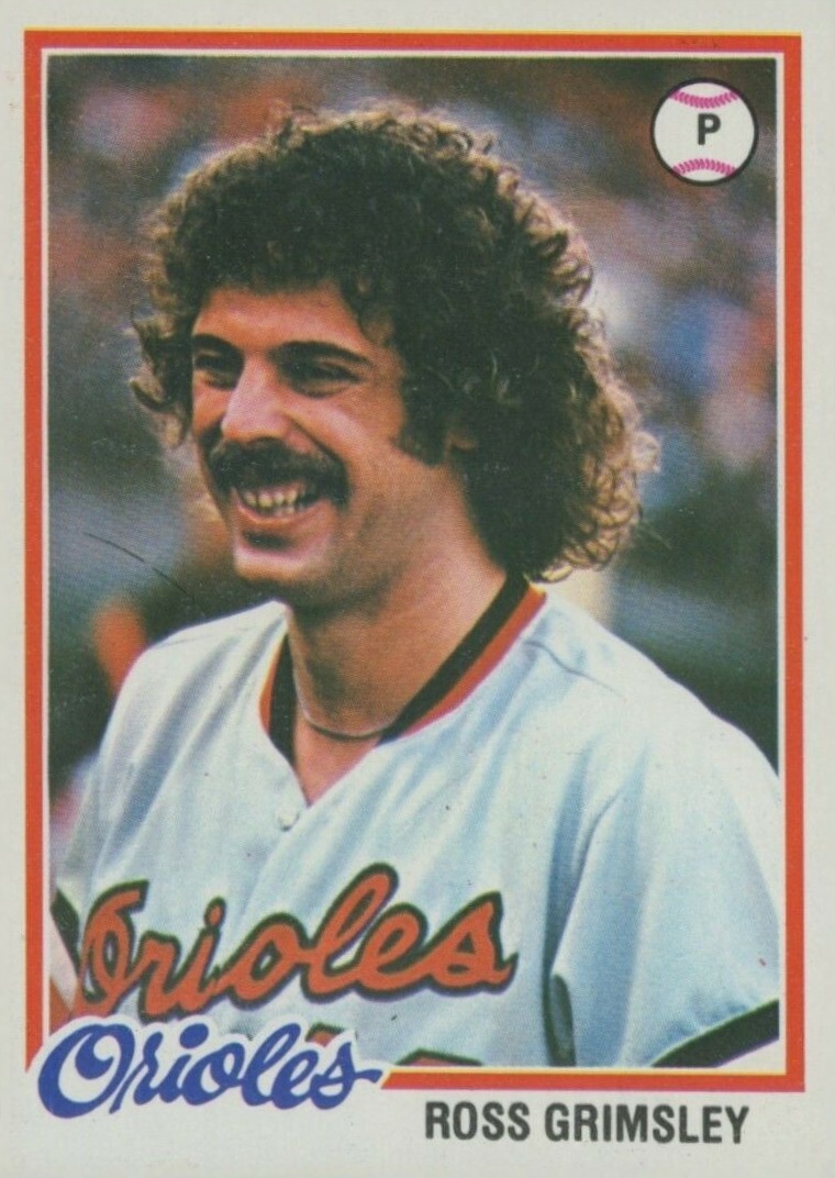 1978 Topps Ross Grimsley #691 Baseball Card