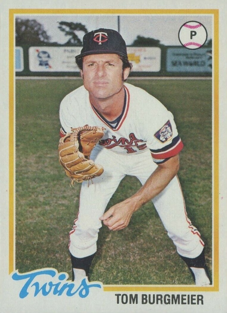 1978 Topps Tom Burgmeier #678 Baseball Card