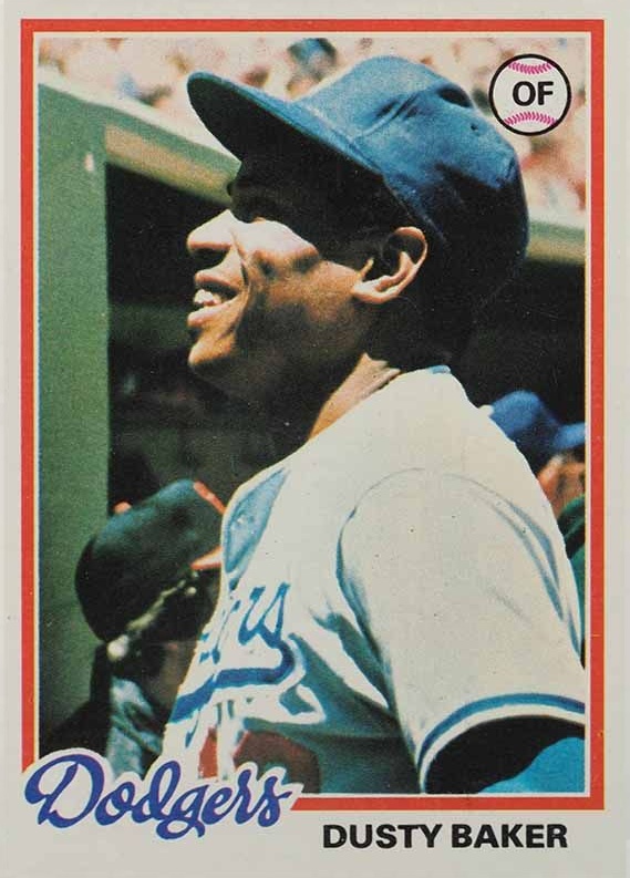 1978 Topps Dusty Baker #668 Baseball Card