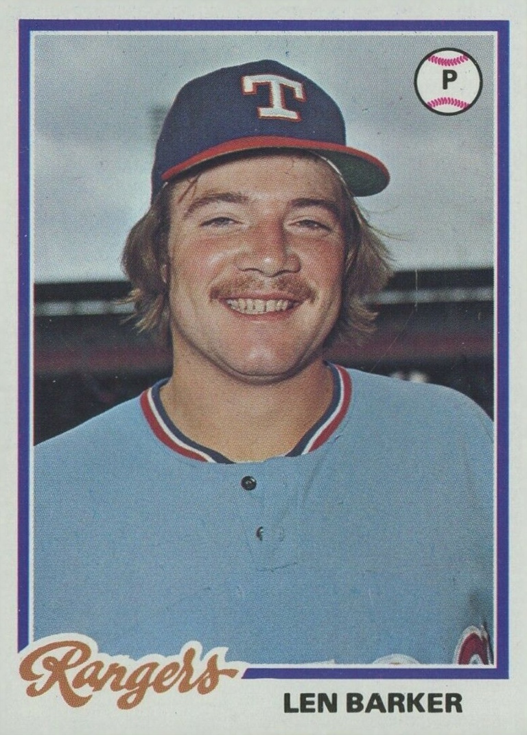 1978 Topps Len Barker #634 Baseball Card