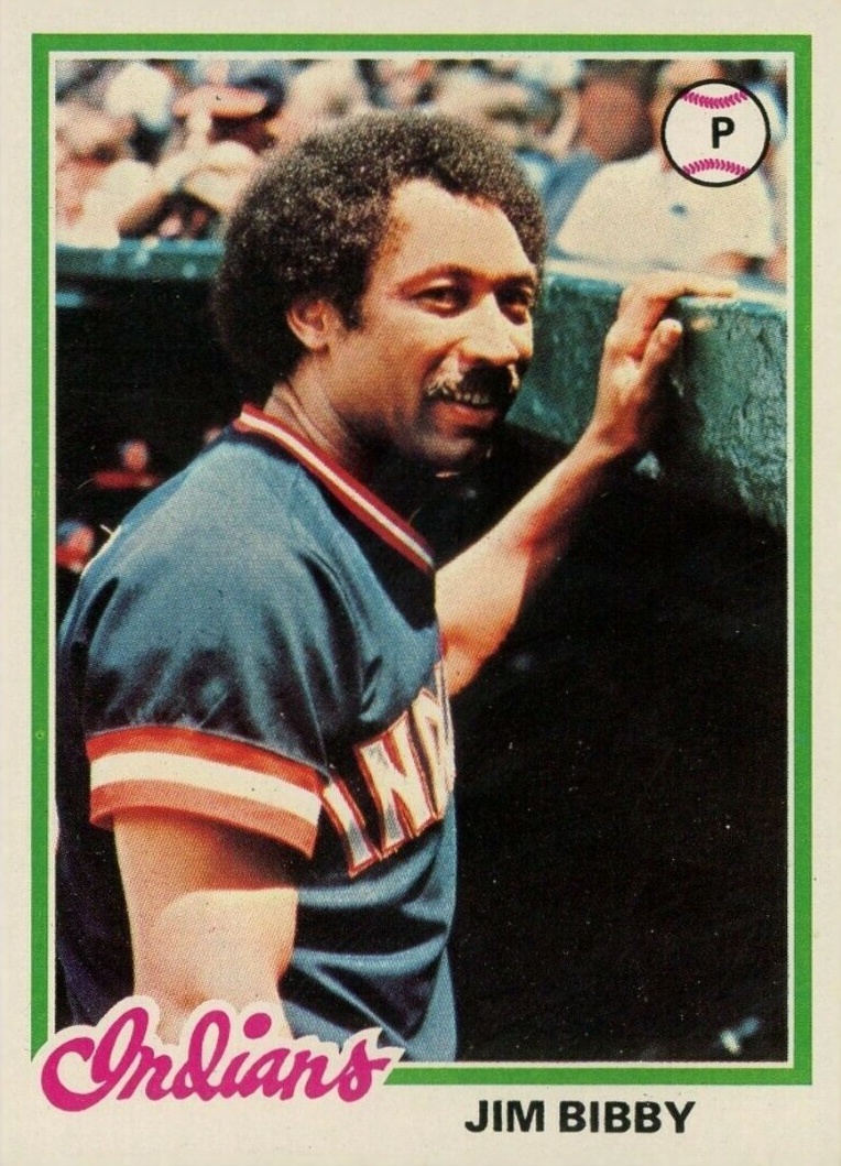 1978 Topps Jim Bibby #636 Baseball Card
