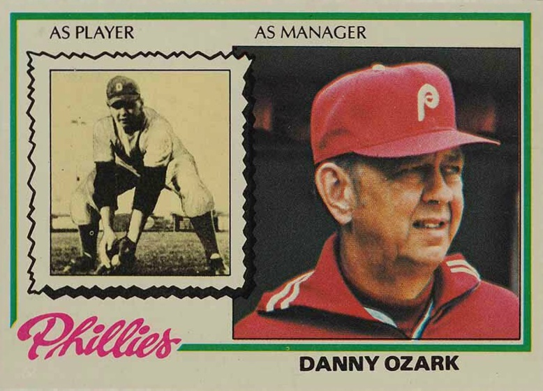 1978 Topps Danny Ozark #631 Baseball Card