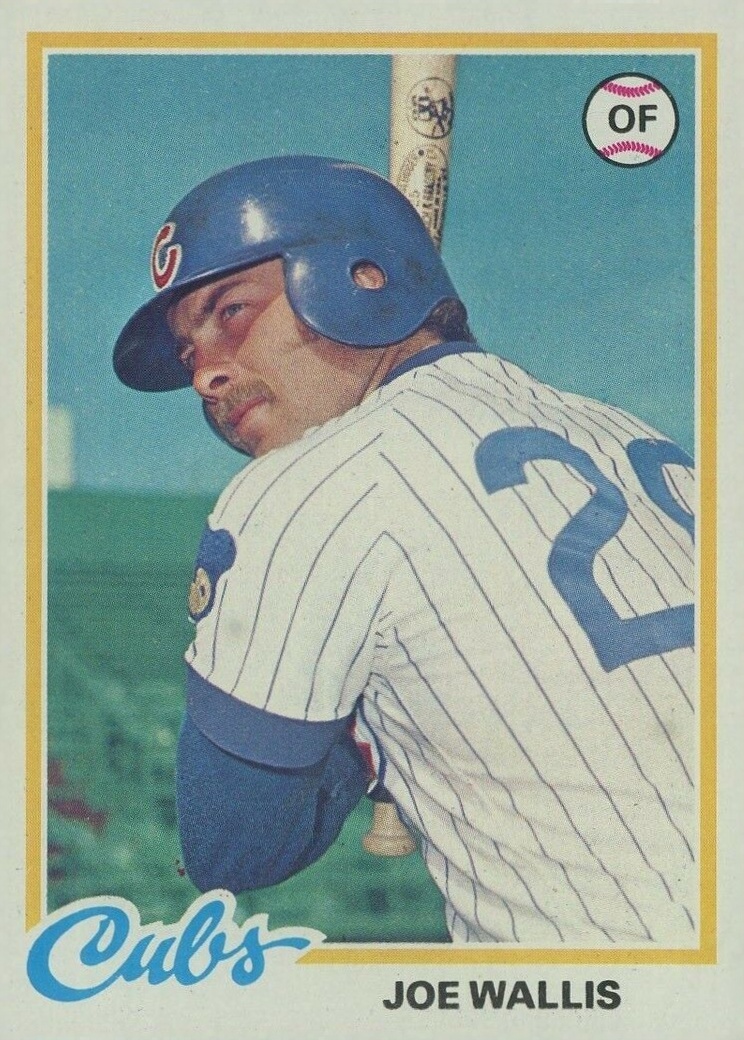 1978 Topps Joe Wallis #614 Baseball Card