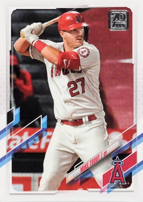 2021 Topps Mike Trout #27 Baseball Card
