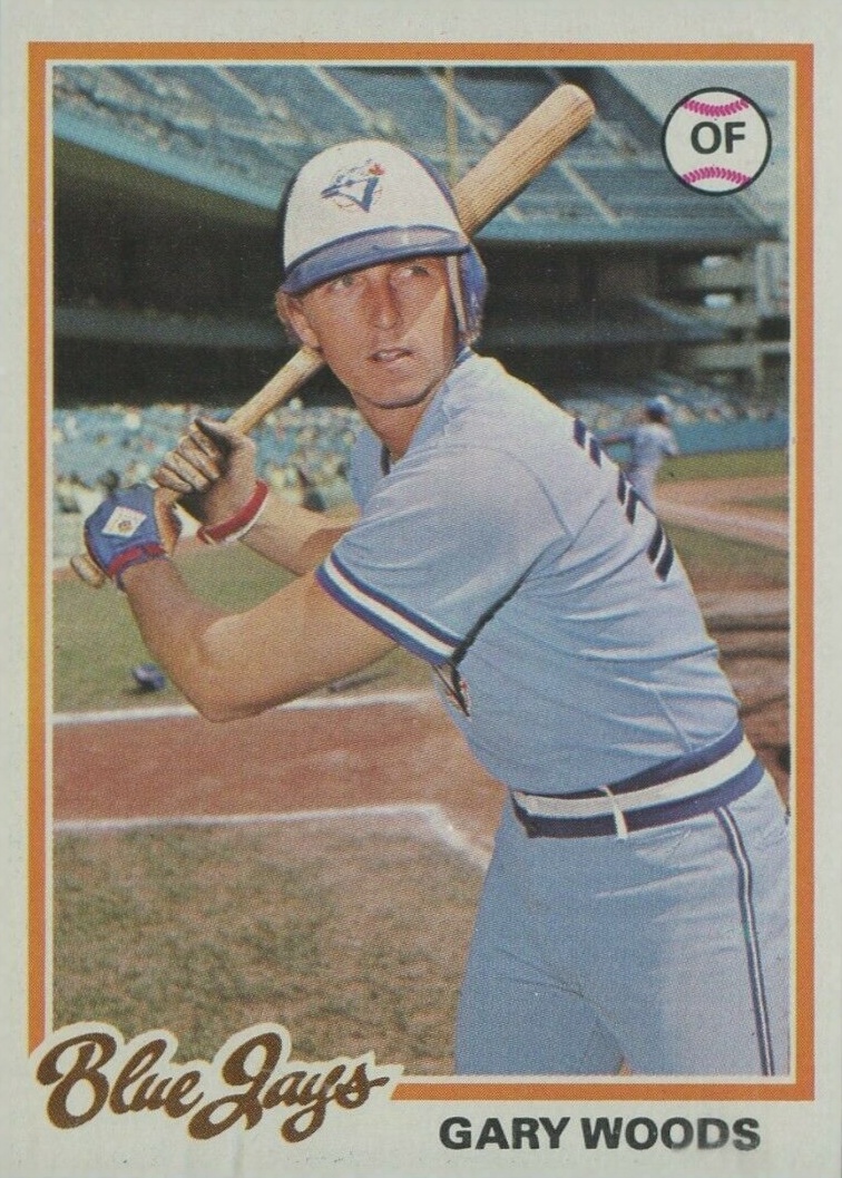 1978 Topps Gary Woods #599 Baseball Card