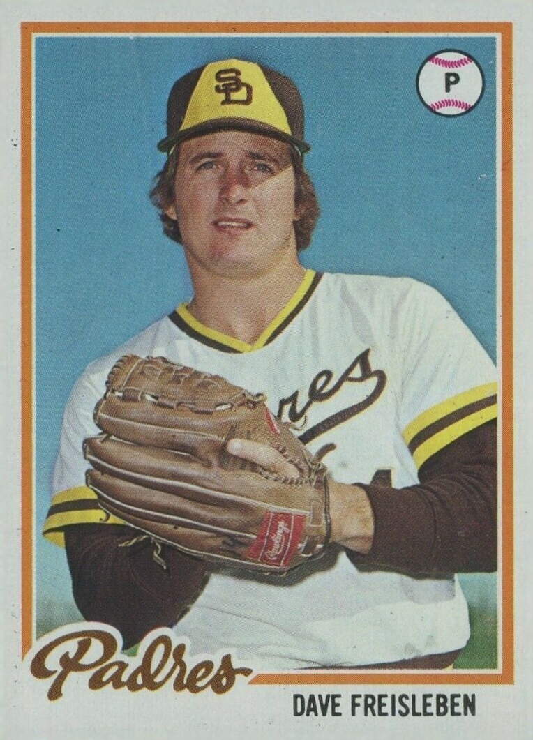 1978 Topps Dave Freisleben #594 Baseball Card