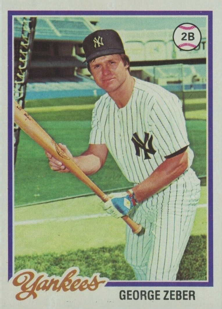 1978 Topps George Zeber #591 Baseball Card