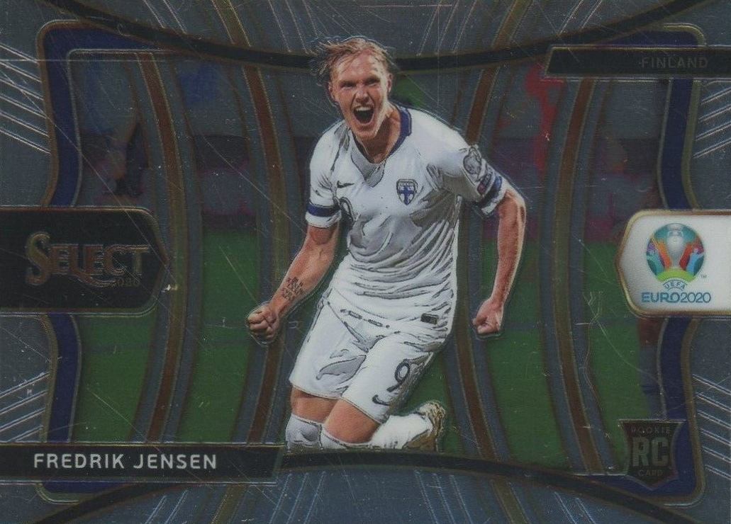 2020 Panini Select UEFA Euro Fredrik Jensen #115 Soccer Card