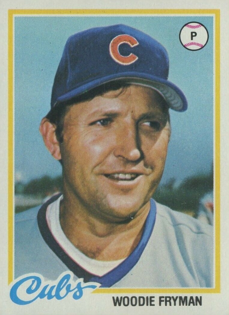 1978 Topps Woodie Fryman #585 Baseball Card