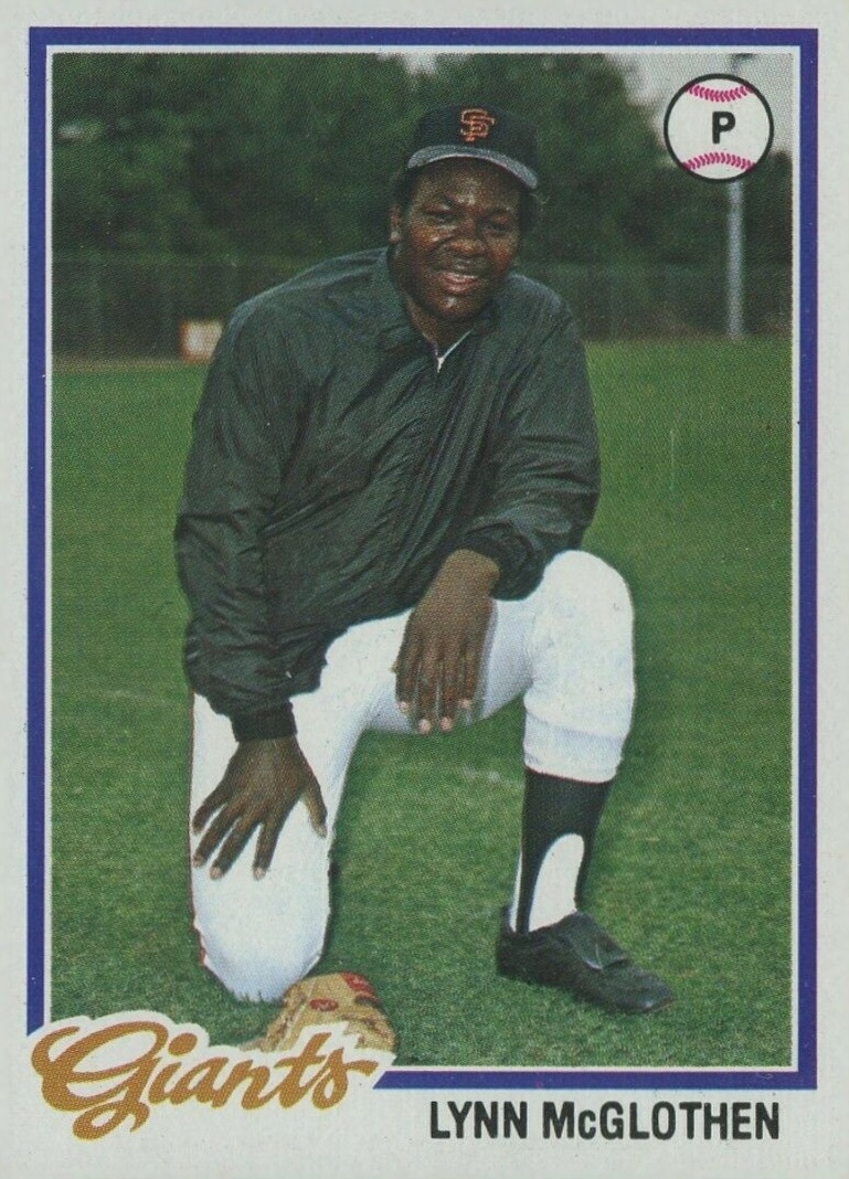 1978 Topps Lynn McGlothen #581 Baseball Card