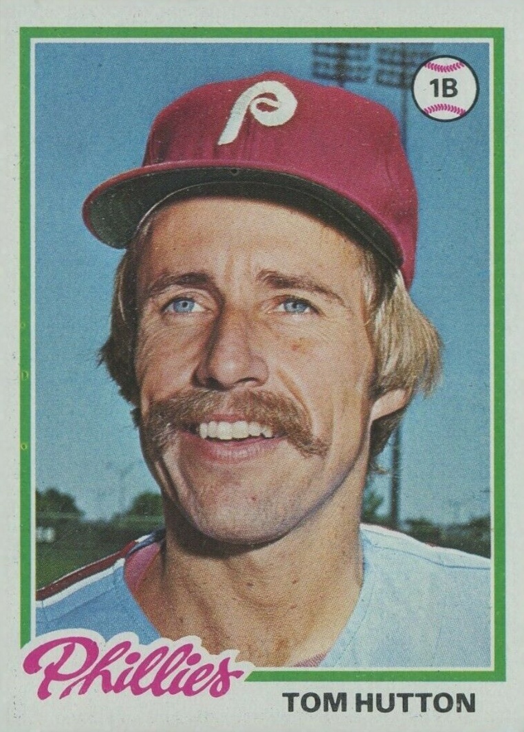 1978 Topps Tom Hutton #568 Baseball Card