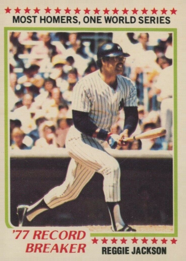 1978 O-Pee-Chee Reggie Jackson #242 Baseball Card
