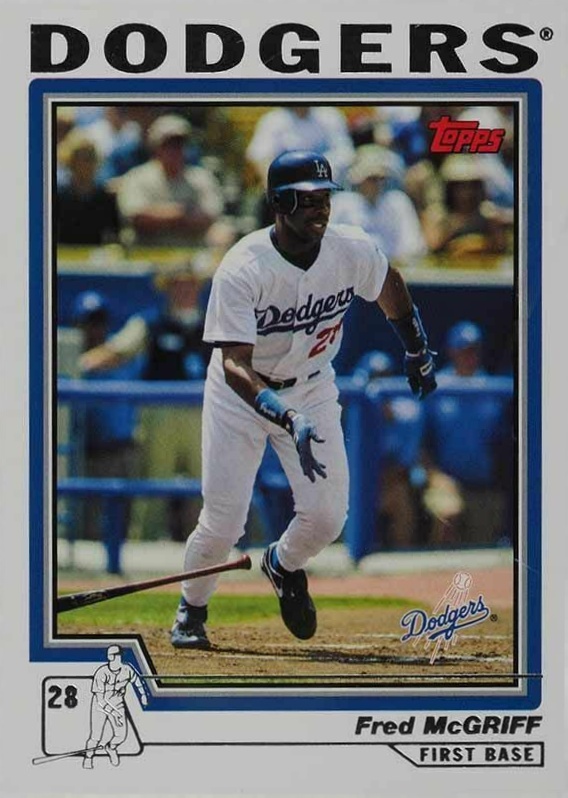 2004 Topps  Fred McGriff #28 Baseball Card