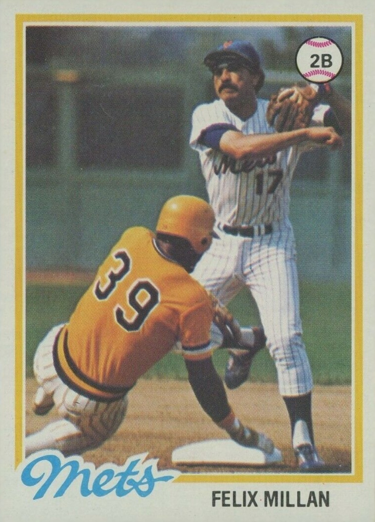1978 Topps Felix Millan #505 Baseball Card