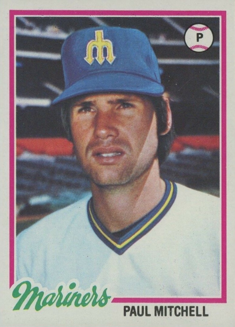 1978 Topps Paul Mitchell #558 Baseball Card