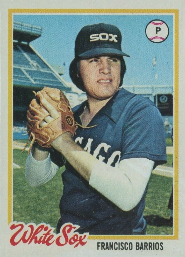 1978 Topps Francisco Barrios #552 Baseball Card