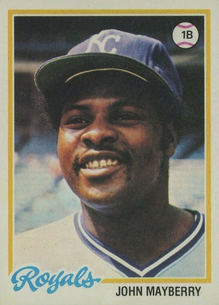 1978 Topps John Mayberry #550 Baseball Card