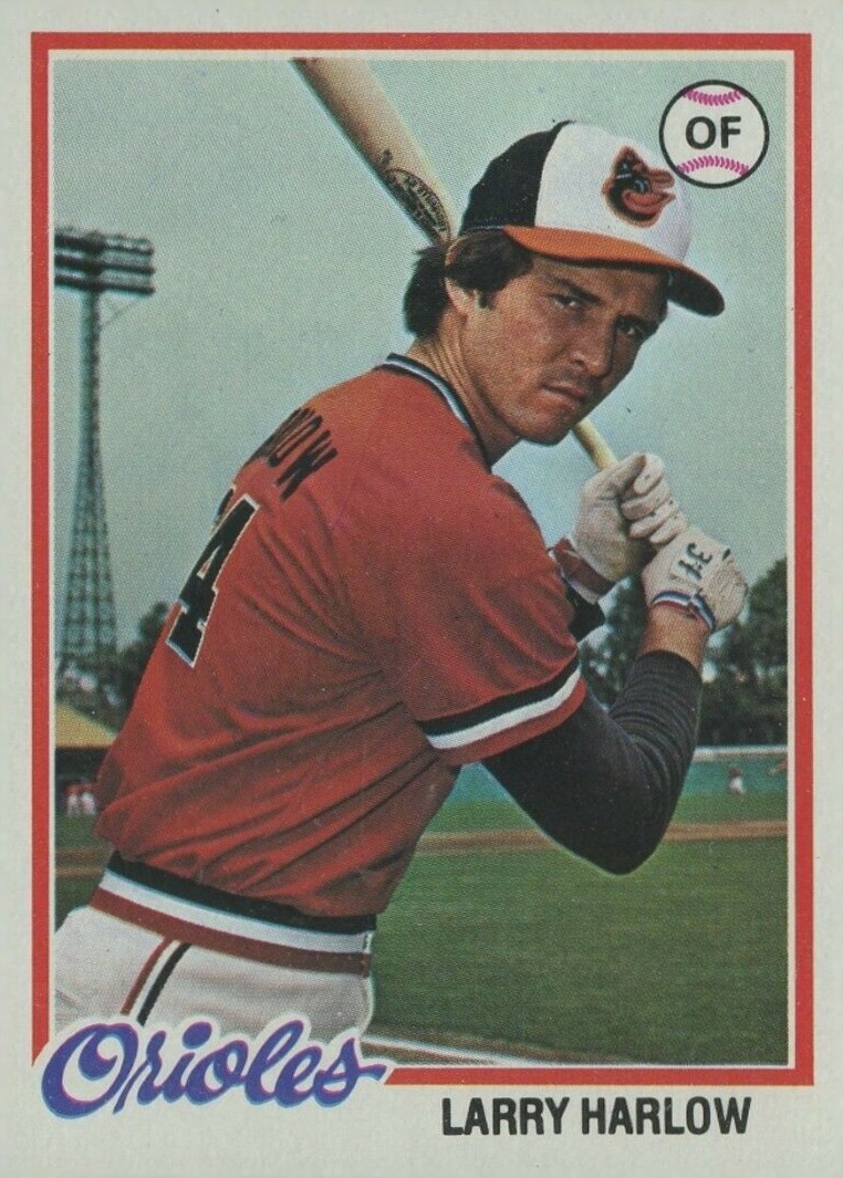 1978 Topps Larry Harlow #543 Baseball Card