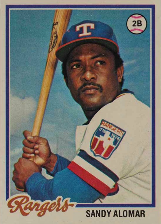 1978 Topps Sandy Alomar #533 Baseball Card