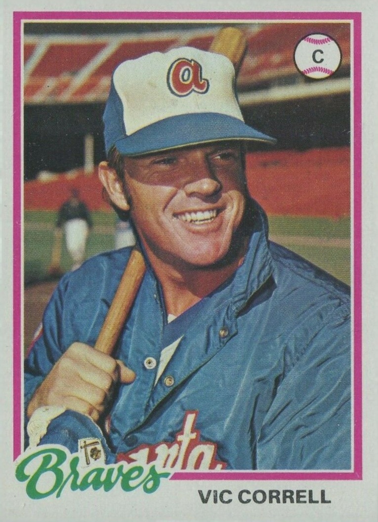 1978 Topps Vic Correll #527 Baseball Card