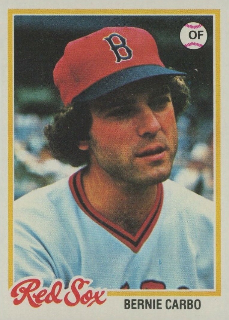 1978 Topps Bernie Carbo #524 Baseball Card