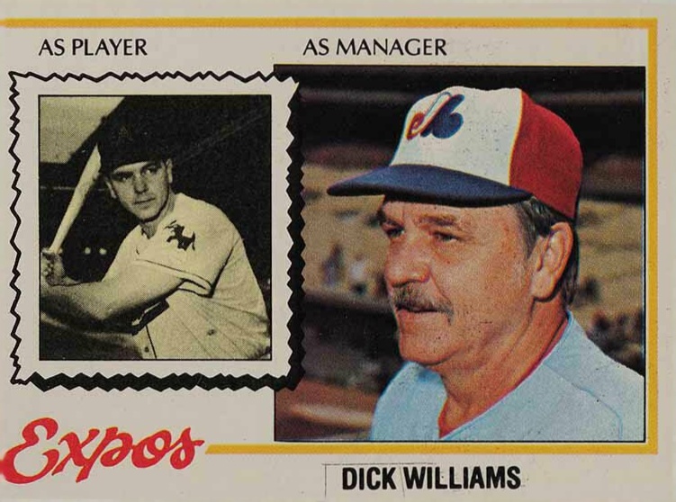 1978 Topps Dick Williams #522 Baseball Card