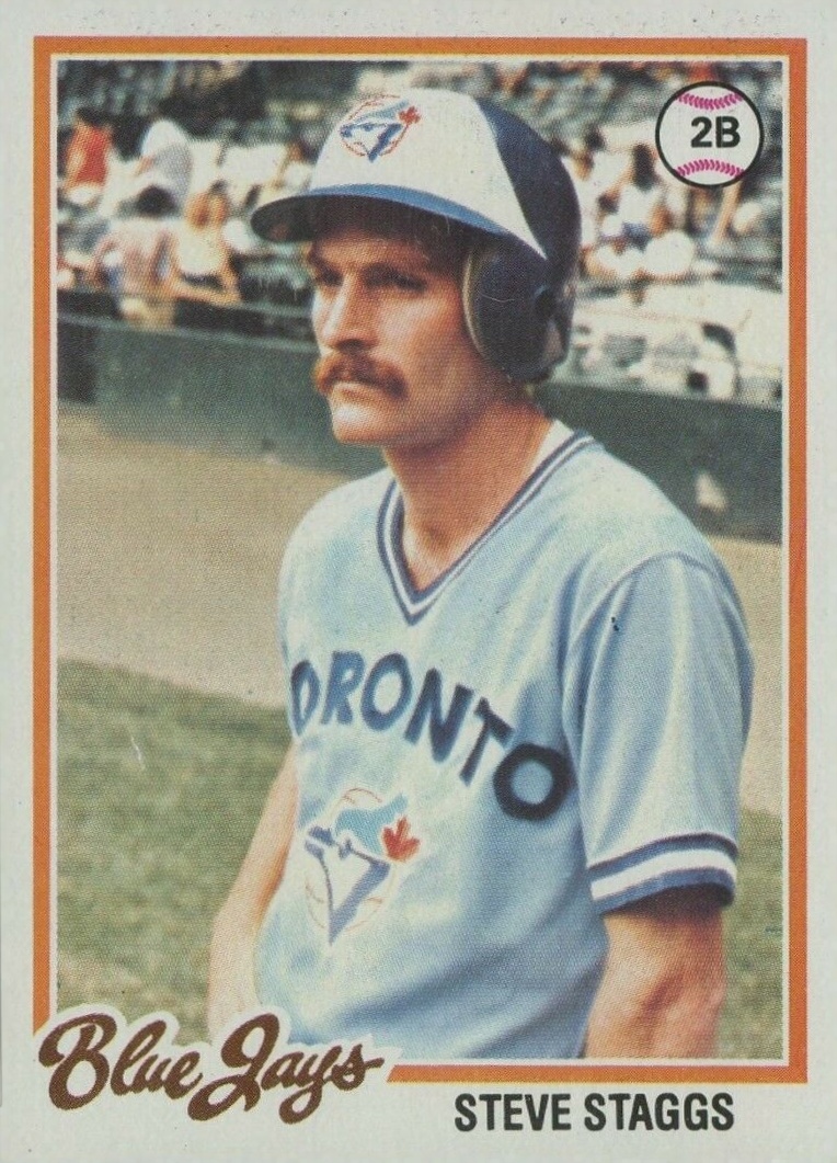 1978 Topps Steve Staggs #521 Baseball Card