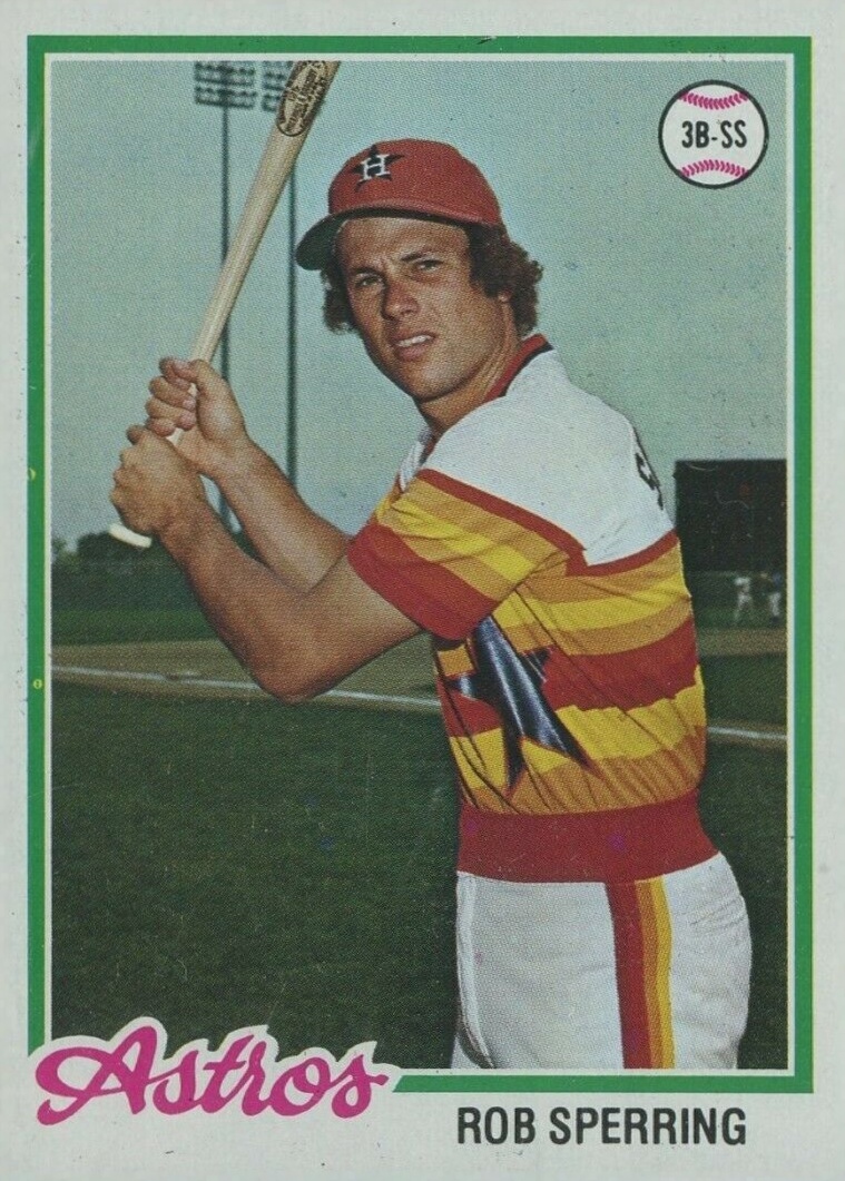 1978 Topps Rob Sperring #514 Baseball Card