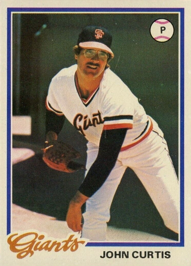 1978 Topps John Curtis #486 Baseball Card