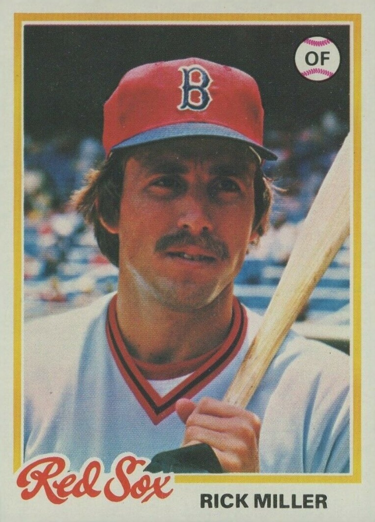 1978 Topps Rick Miller #482 Baseball Card