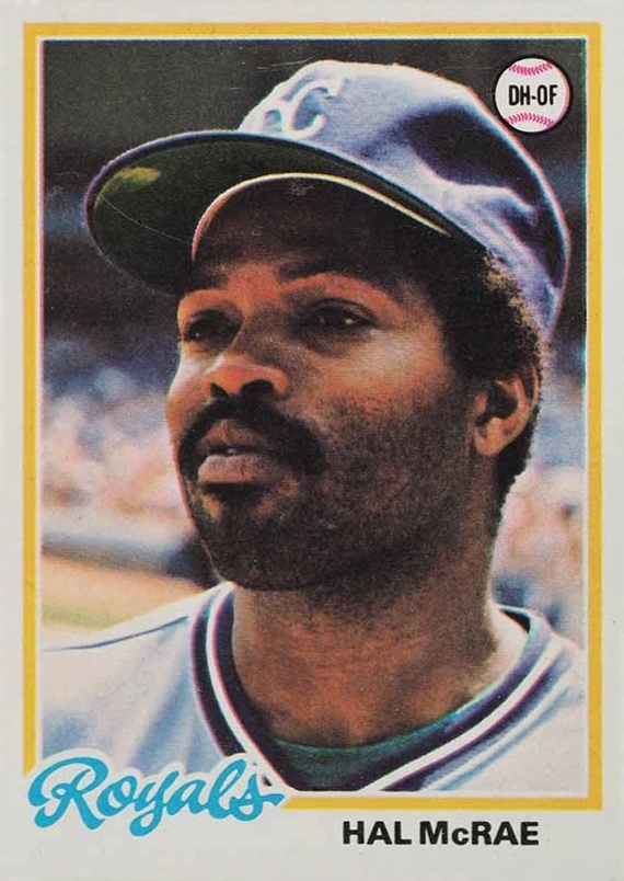1978 Topps Hal McRae #465 Baseball Card