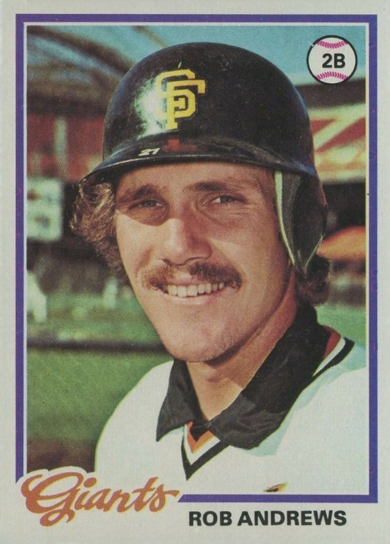 1978 Topps Rob Andrews #461 Baseball Card