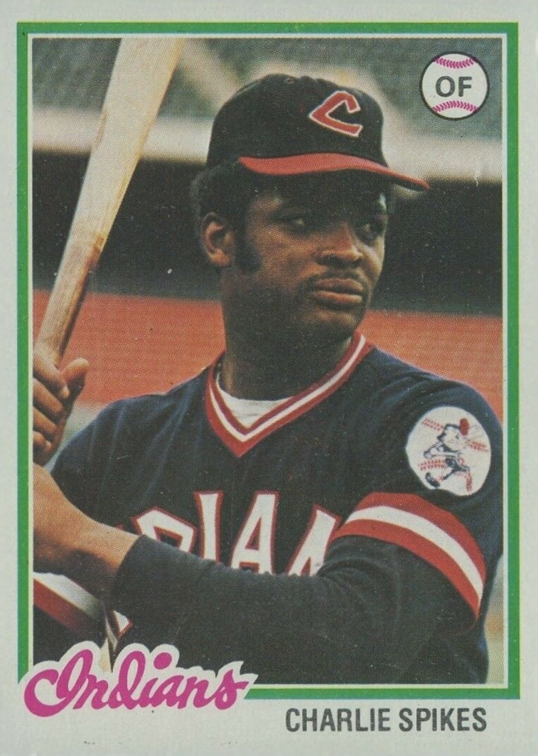 1978 Topps Charlie Spikes #459 Baseball Card