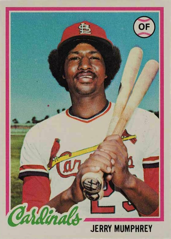 1978 Topps Jerry Mumphrey #452 Baseball Card
