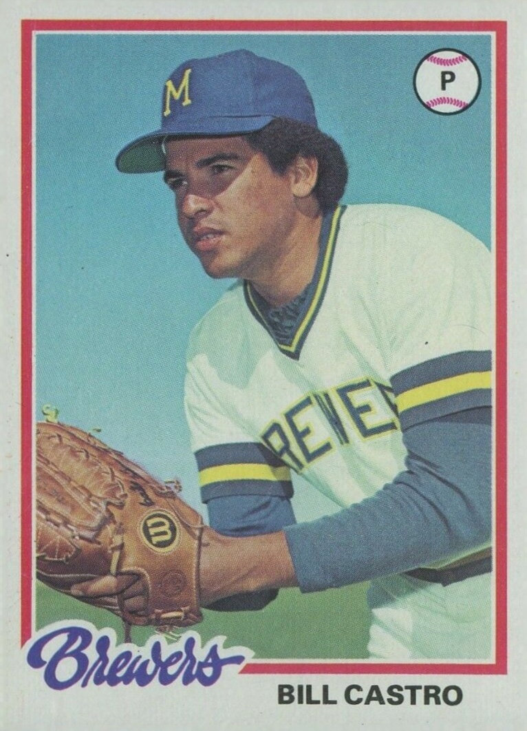 1978 Topps Bill Castro #448 Baseball Card
