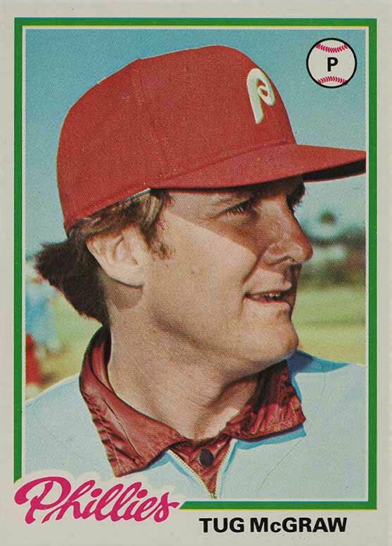 1978 Topps Tug McGraw #446 Baseball Card