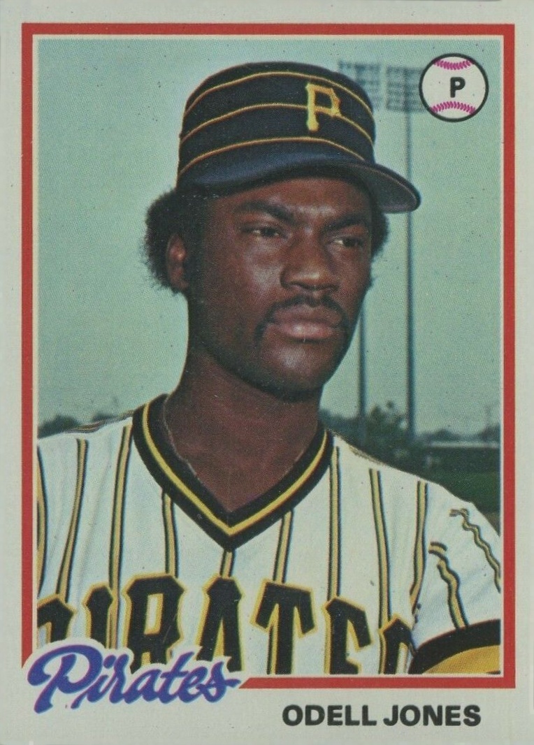 1978 Topps Odell Jones #407 Baseball Card