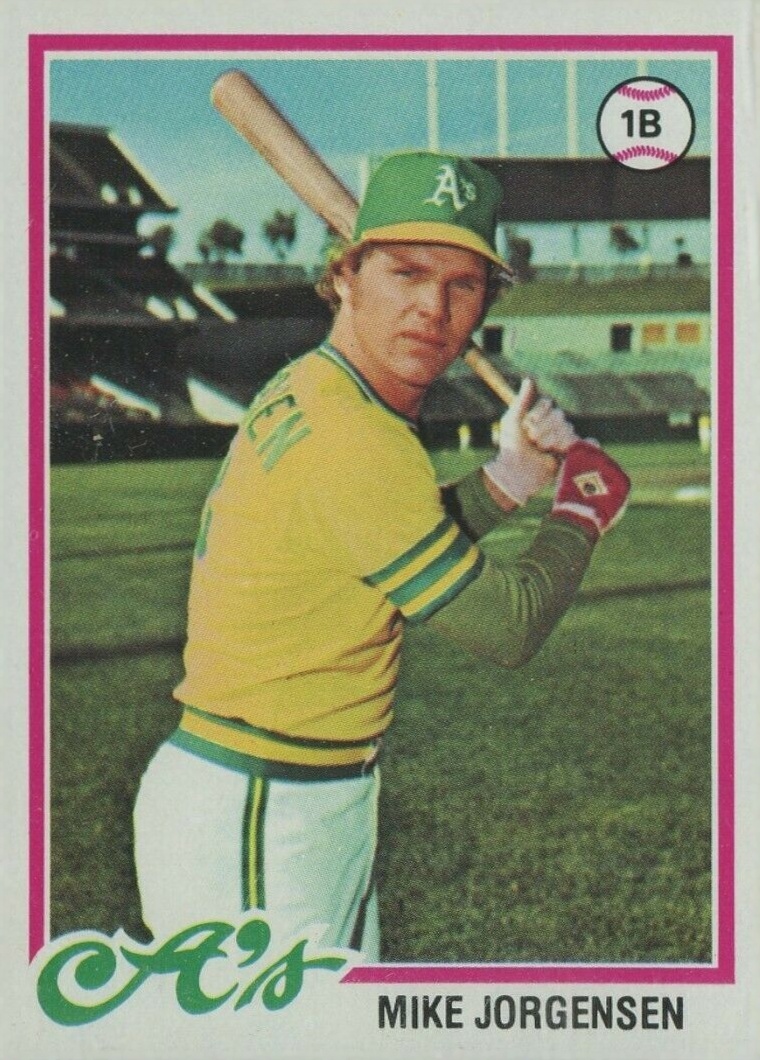 1978 Topps Mike Jorgensen #406 Baseball Card