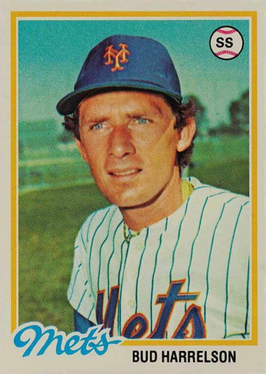 1978 Topps Bud Harrelson #403 Baseball Card
