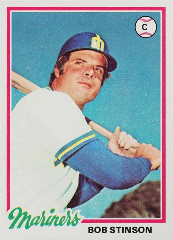 1978 Topps Bob Stinson #396 Baseball Card
